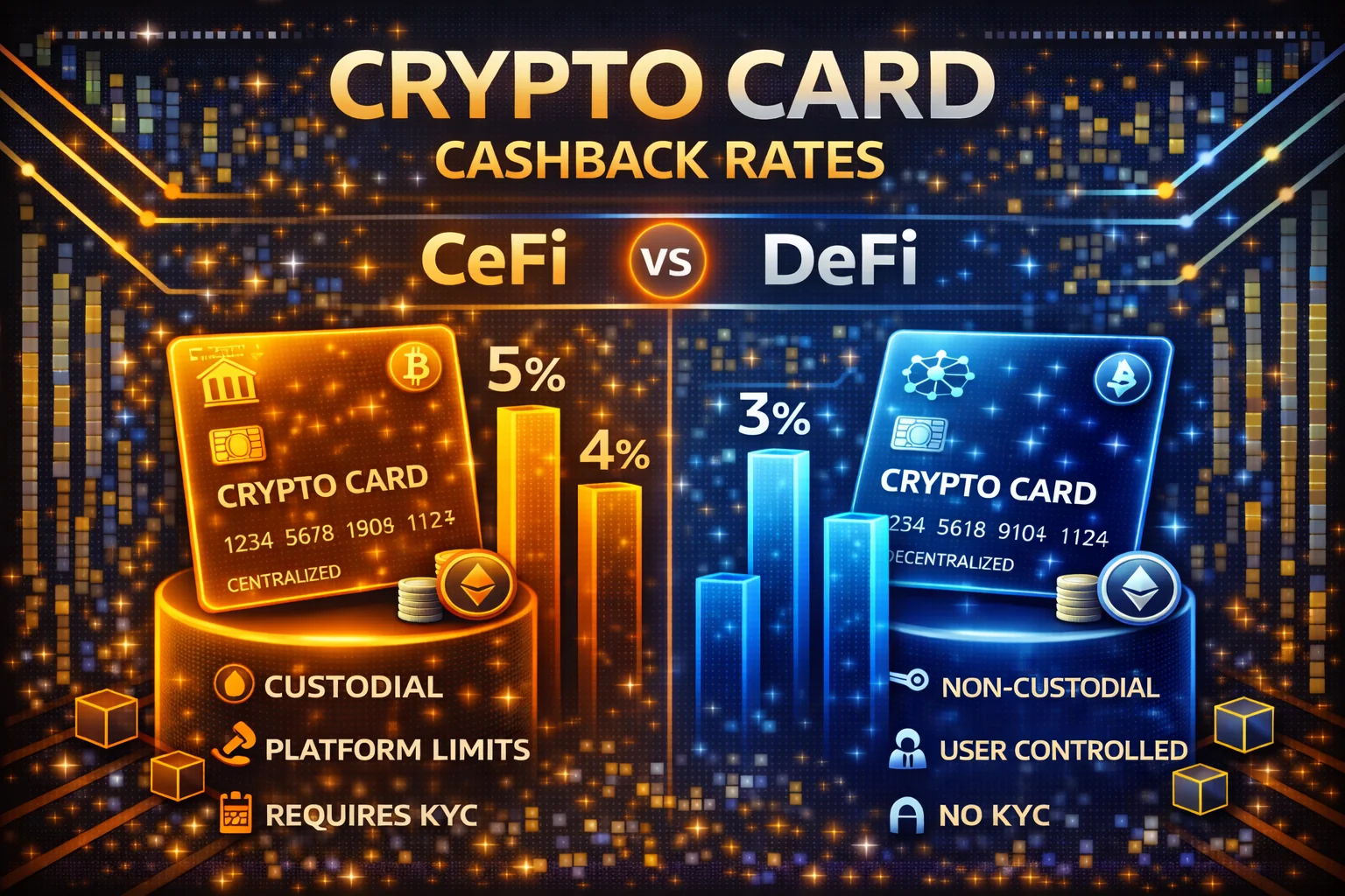 debit card cashback rates comparison chart showing rewards by tier and spending category