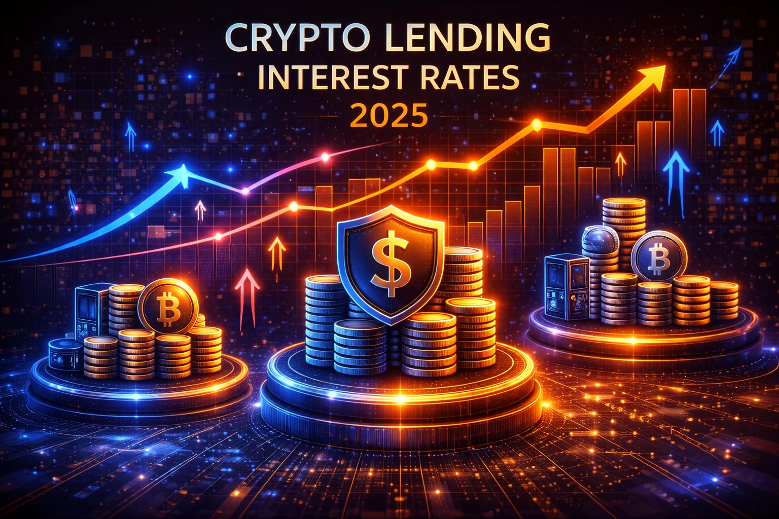  complete analysis of cryptocurrency lending interest rates in 2025 showing platform comparisons and rate drivers