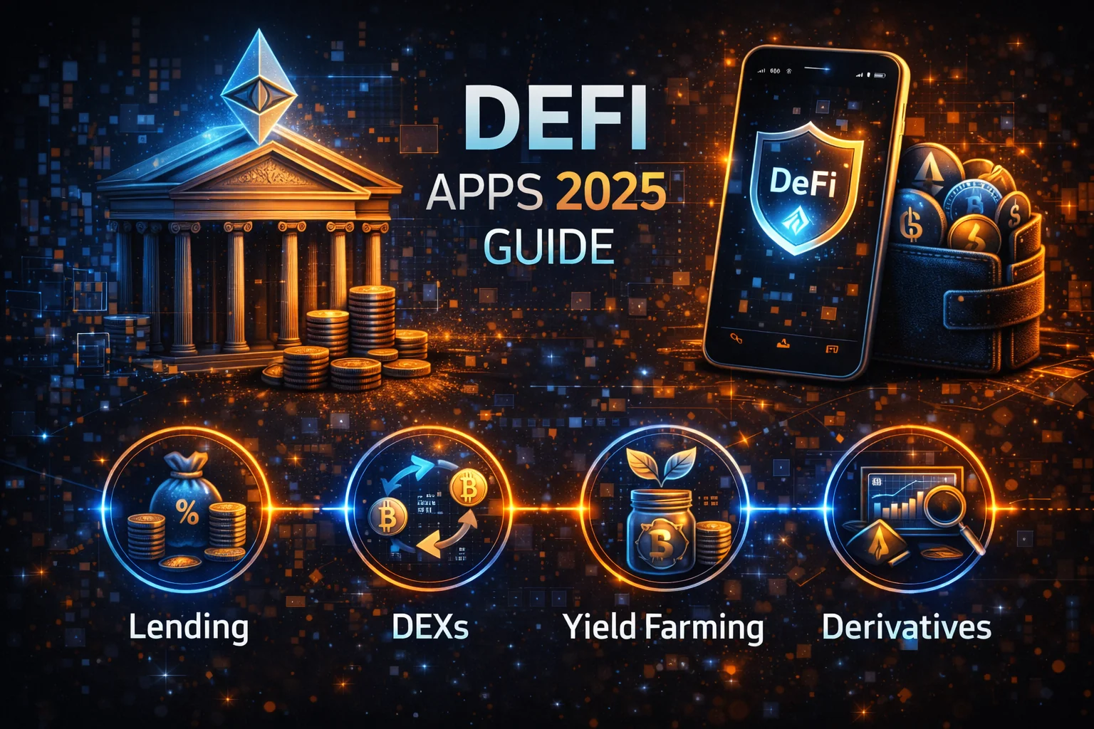 Best DeFi applications and protocols to watch in 2025 showing real yield opportunities