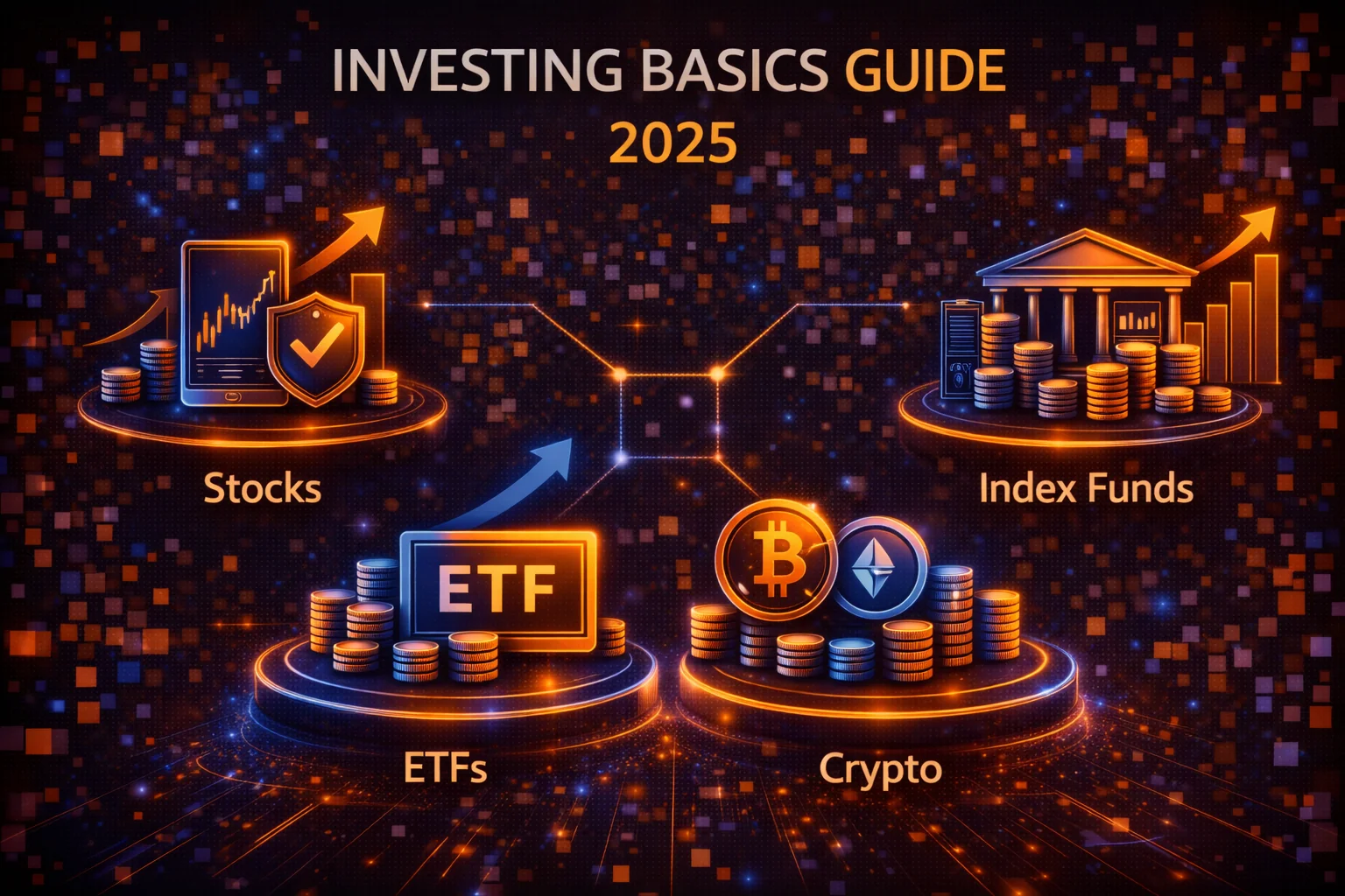  Investment fundamentals guide showing portfolio diversification and asset distribution strategies