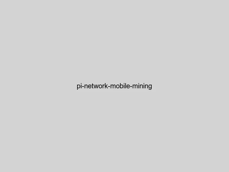 Pi Network mobile mining interface showing daily check-in and earning process