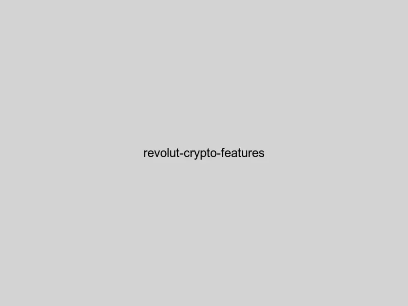 Revolut cryptocurrency features showing trading, staking, and portfolio management